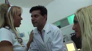 Amy's having her melons checked