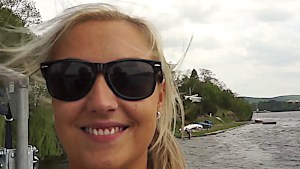 Fucking Krystal by the pond