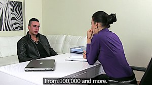 Young guy casting for porn