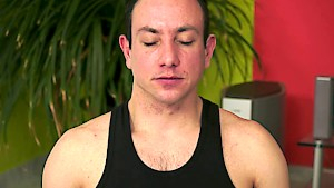 Mature beauty Katherin feeling sexy at yoga class