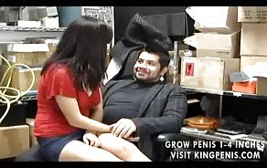 Horny Asian amateur girl with big breasts sucking and fucking like a proper slut