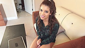 Latina girlfriend homemade sex tape