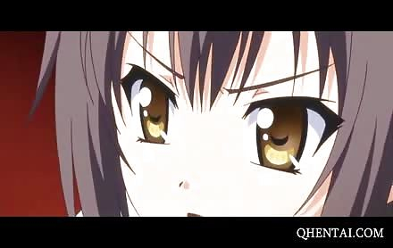 Tied up hentai school hottie fucked hardcore