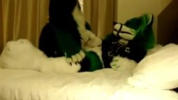 Alix Lynx и Kacy Lane на узкой кровати