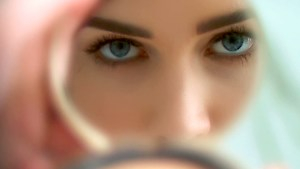 Lesbian cab driver paying her ride by the public road