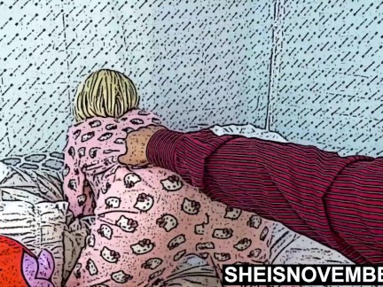 Veronica Radke licking her girlfriend